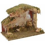 Hut for Nativity scene cm 33x19x24 h