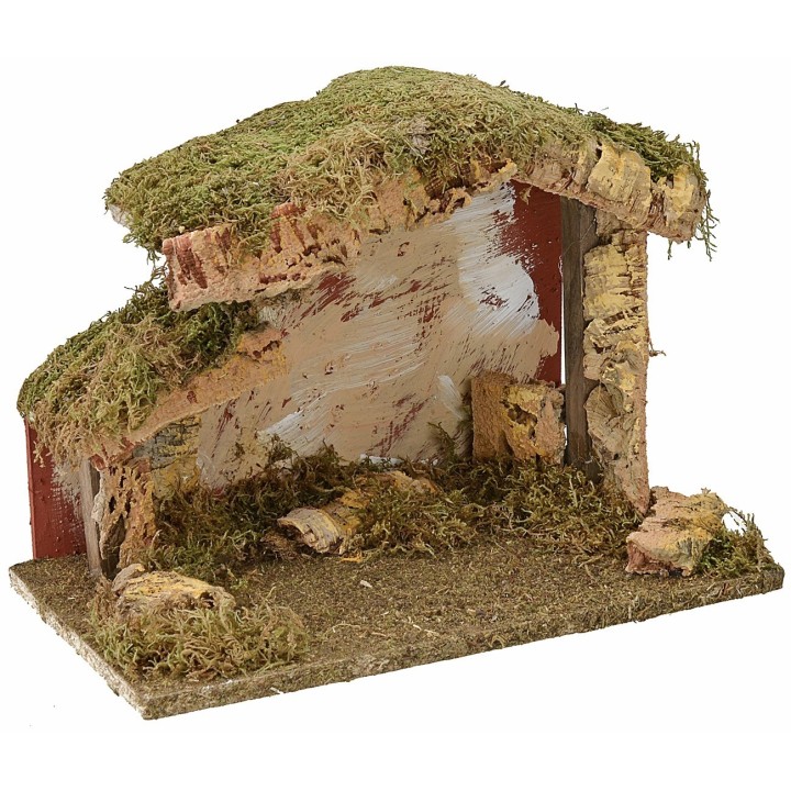 Hut for Nativity scene cm 33x19x24 h