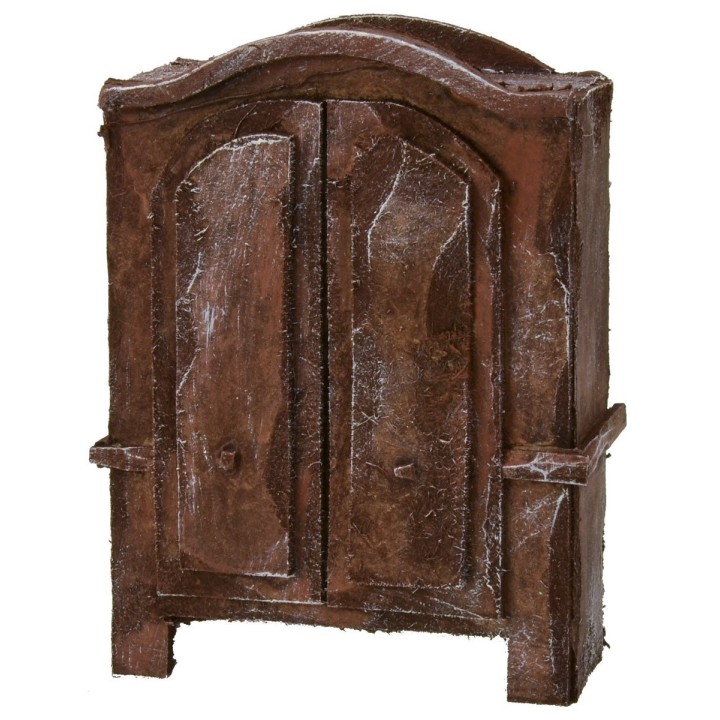 Armadio in legno antichizzato cm 8x4,5x11 h