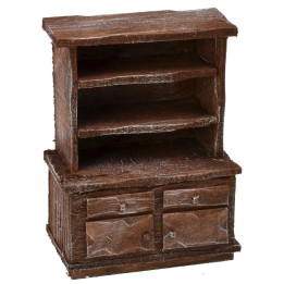Credenza in legno antichizzato cm 8x5x11 h