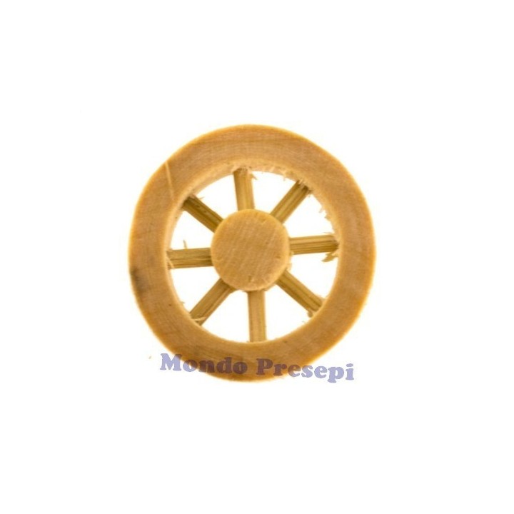 Ruota in legno ø 3 Cm