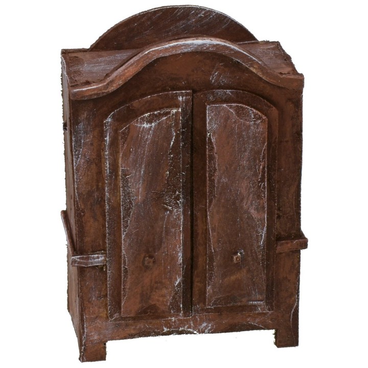Armario de madera envejecida cm 10x5,5x14 h