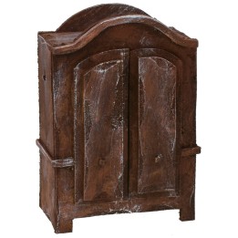 Armario de madera envejecida cm 10x5,5x14 h