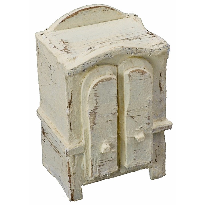 Wardrobe in bleached wood cm 4,5x3,5x7 h