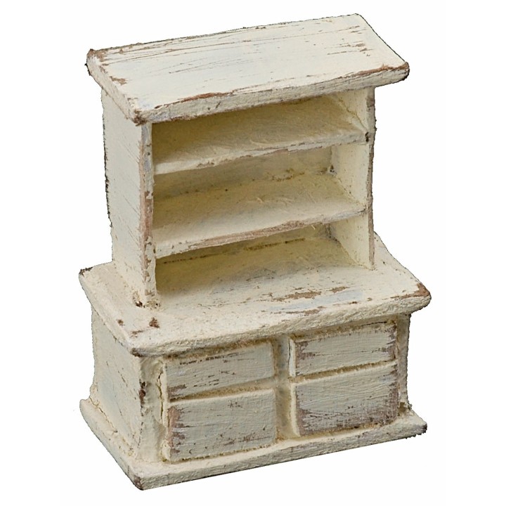 Sideboard in bleached wood cm 5x3x7 h