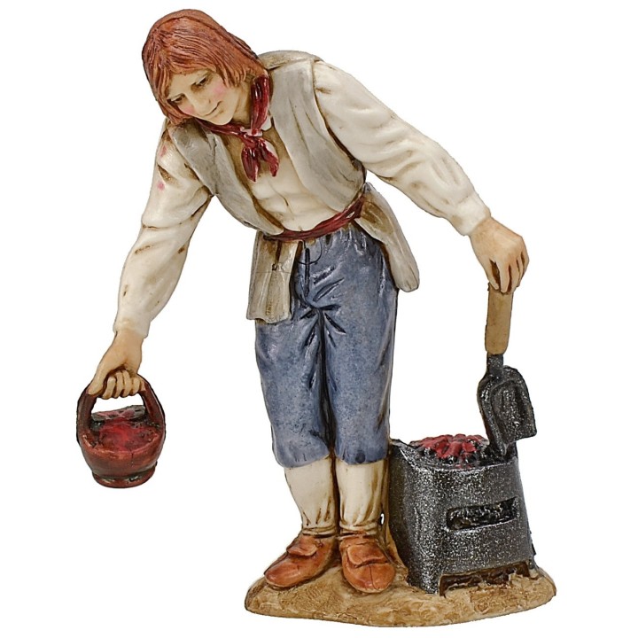 Set 3 statue affacciate 10 cm Landi Moranduzzo