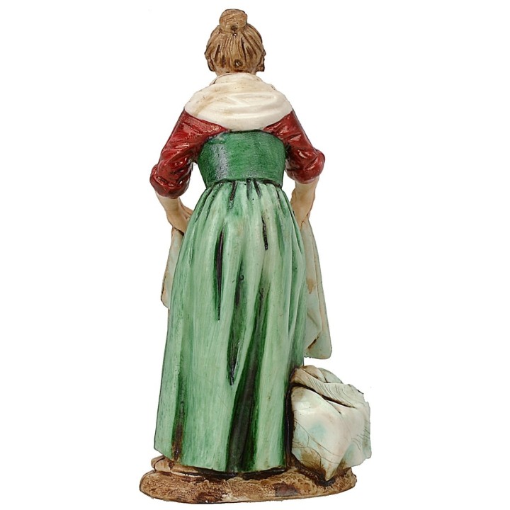 Woman hanging clothes 10 cm Landi Moranduzzo