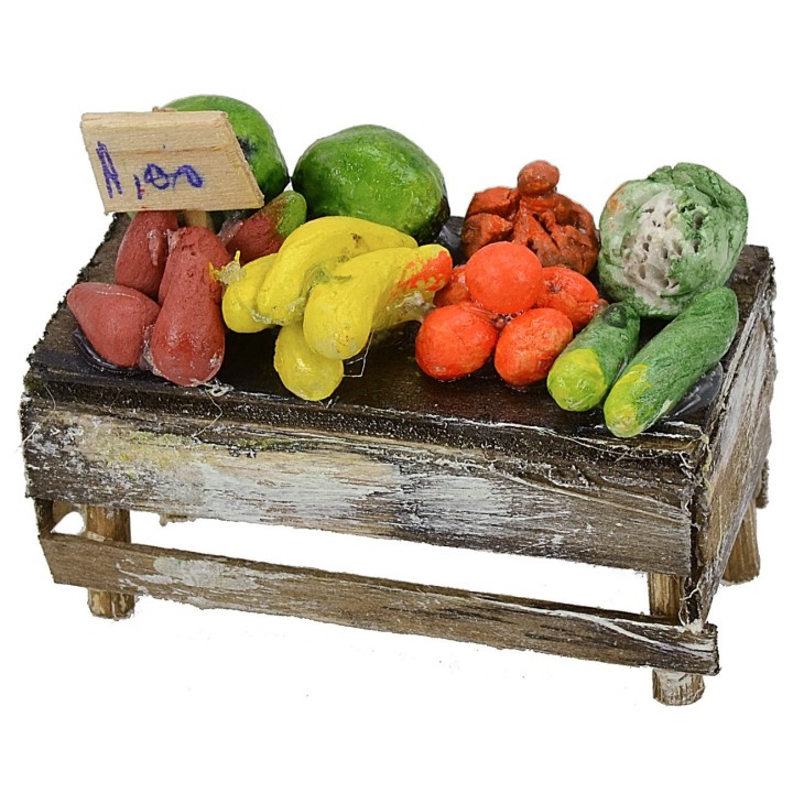 Banquet with fruit and vegetables cm 6x3x3,2 h