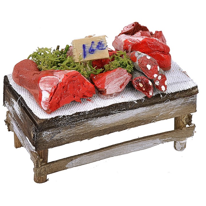 Banquete con carne y embutidos cm 7x4x5,5 h