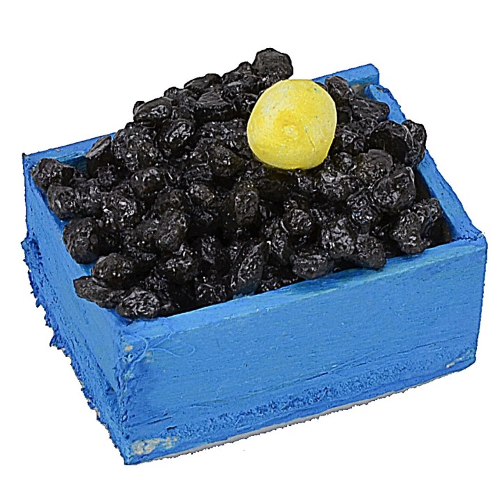 Caja de pescado mejillones cm 3x1,6x1,3 h.
