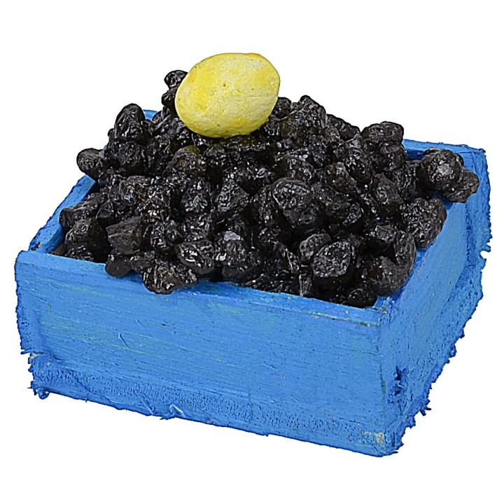 Caja de pescado mejillones cm 3x1,6x1,3 h.
