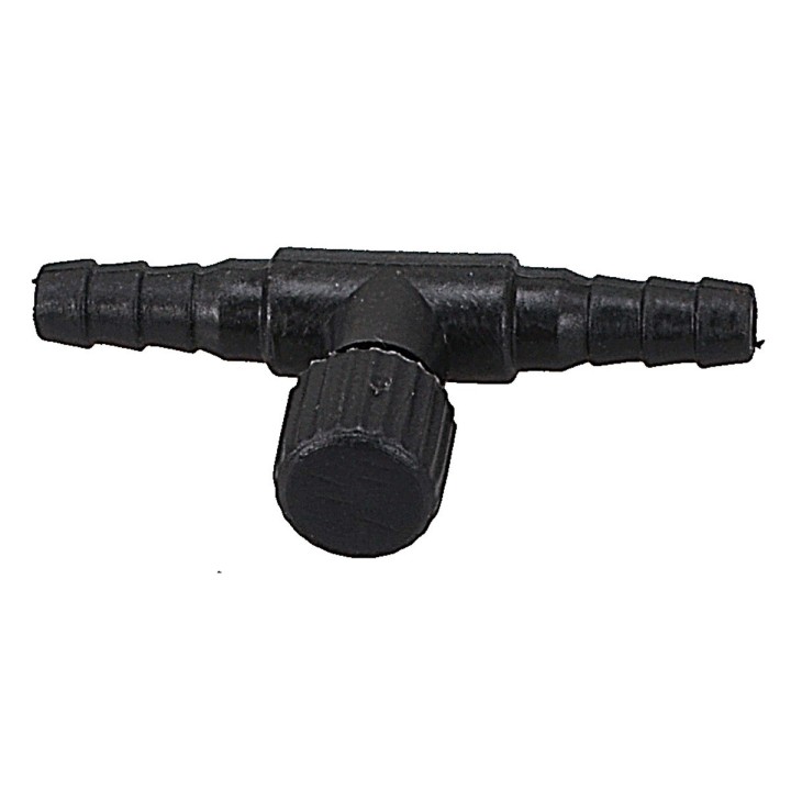 Raccordo con rubinetto ø 4 mm