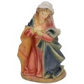 Kneeling Madonna in resin series 20 cm
