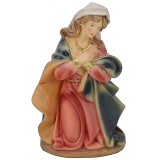 Madonna inginocchiata in resina serie 25 cm