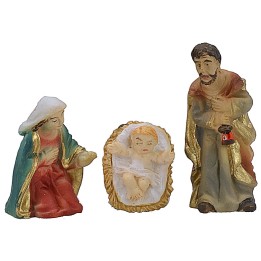 Natividad de 3 cm en resina
