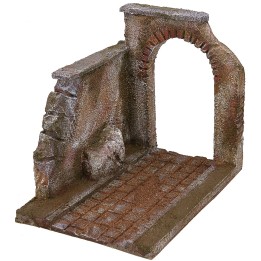 Calle con arco desmontable cm 17,5x24x20 h