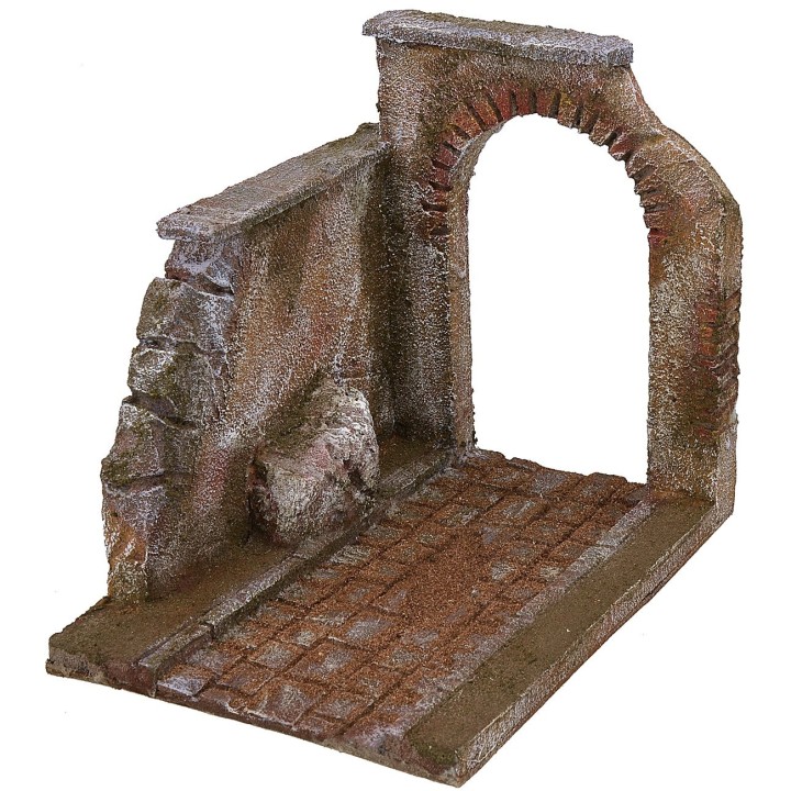 Calle con arco desmontable cm 17,5x24x20 h