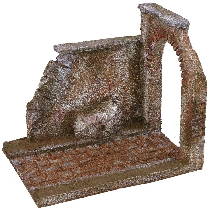 Strada con arco componibile cm 17,5x24x20 h