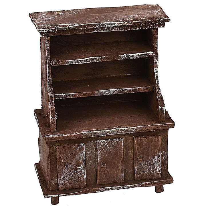 Credenza in legno antichizzato cm 8,7x4,7x12 h