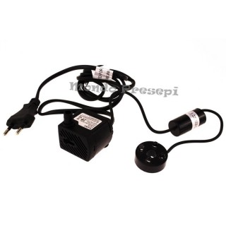 Pompa acqua con led colorati presepe 200l/h cm 35 h.