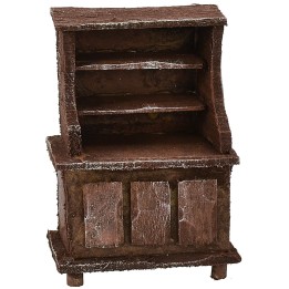 Aparador de madera envejecida cm 5x3x7,5 h