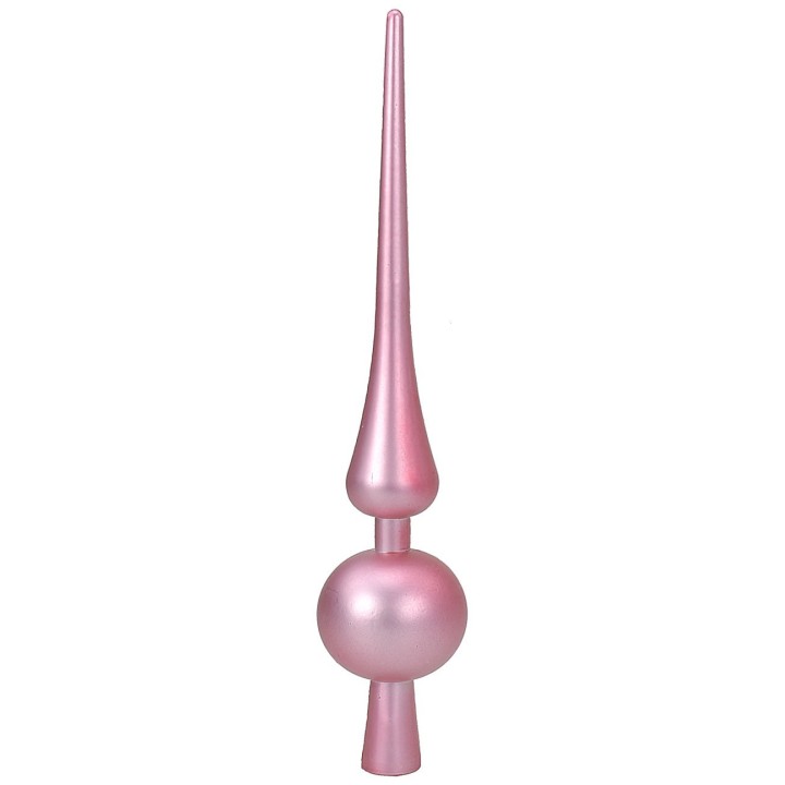 Tip 30 cm pink satin Christmas