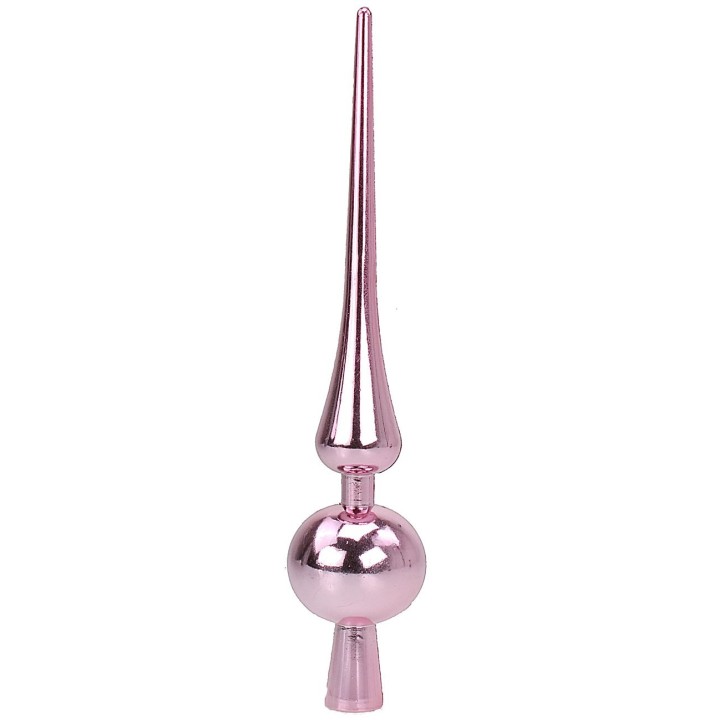 30 cm glossy pink Christmas ferrule