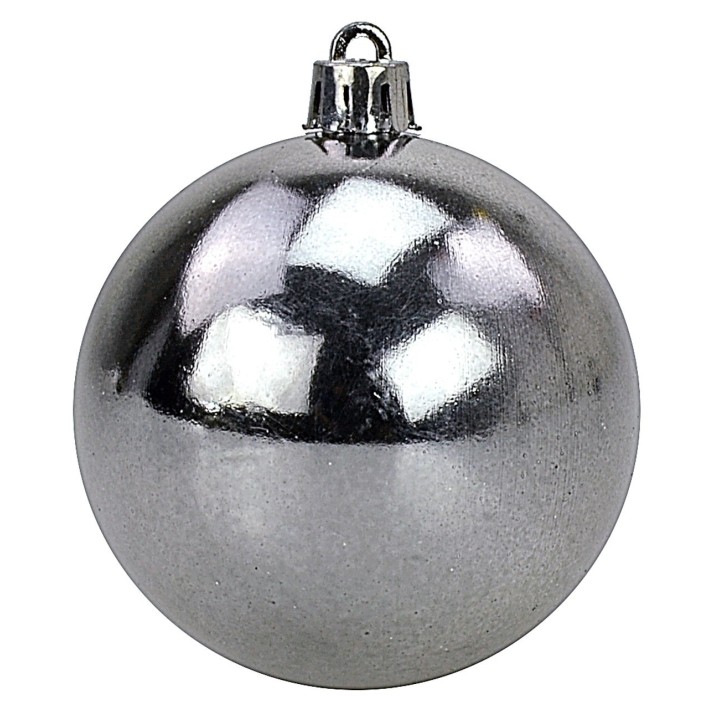 Set 24 palline piombo ø 6-7 cm per albero di Natale