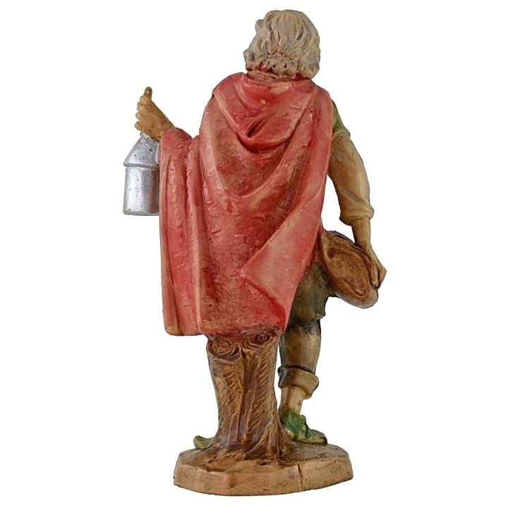 Viandante con lanterna 20 cm Euromarchi