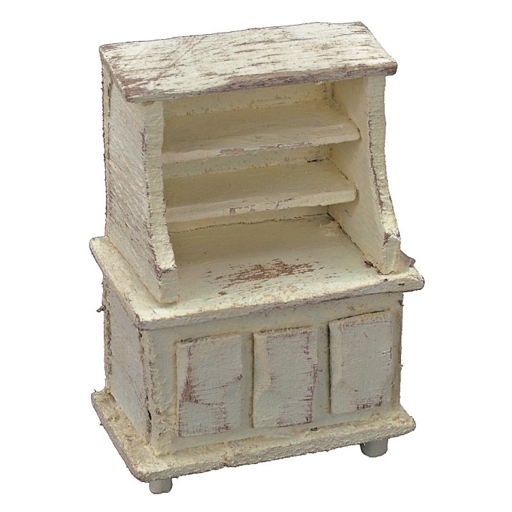 Sideboard in bleached wood cm 5x3x7,5 h