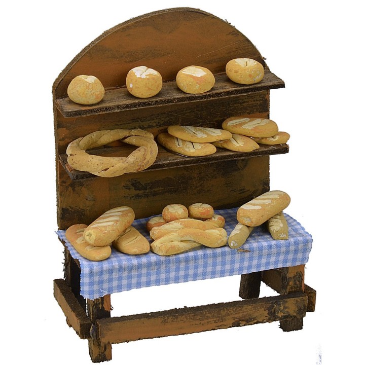 Counter with bread cm 9,7x5,2x12,7 h