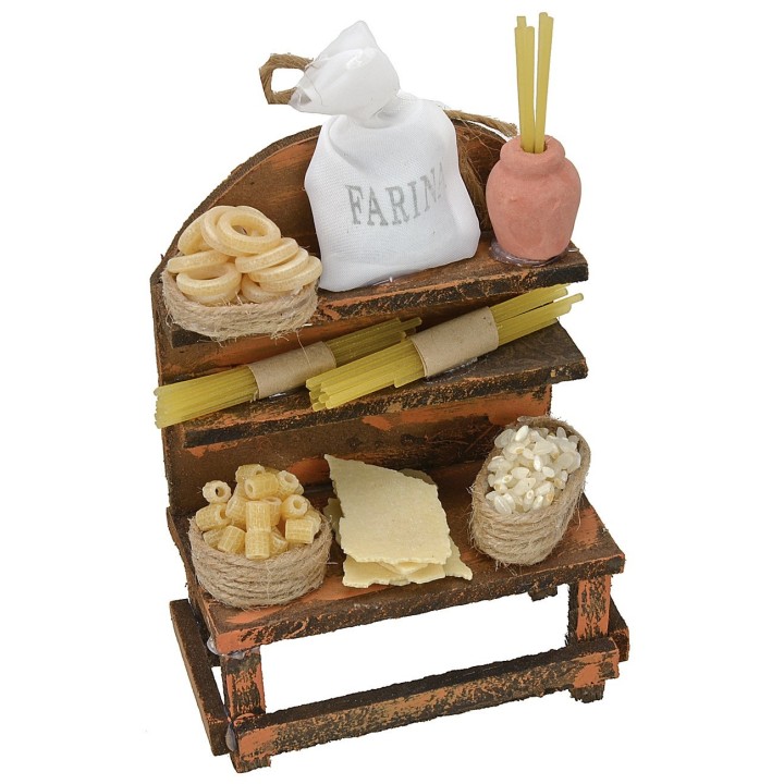 Counter with assorted pasta cm 9,5x5x13 h