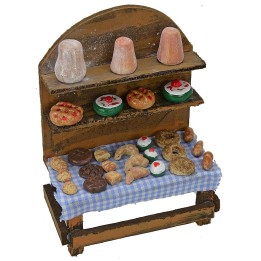 Banco con dulces surtidos cm 9,5x5x12,8 h