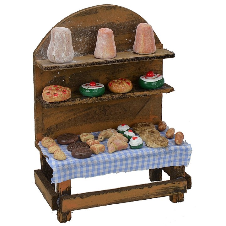 Counter with assorted sweets cm 9,5x5x12,8 h