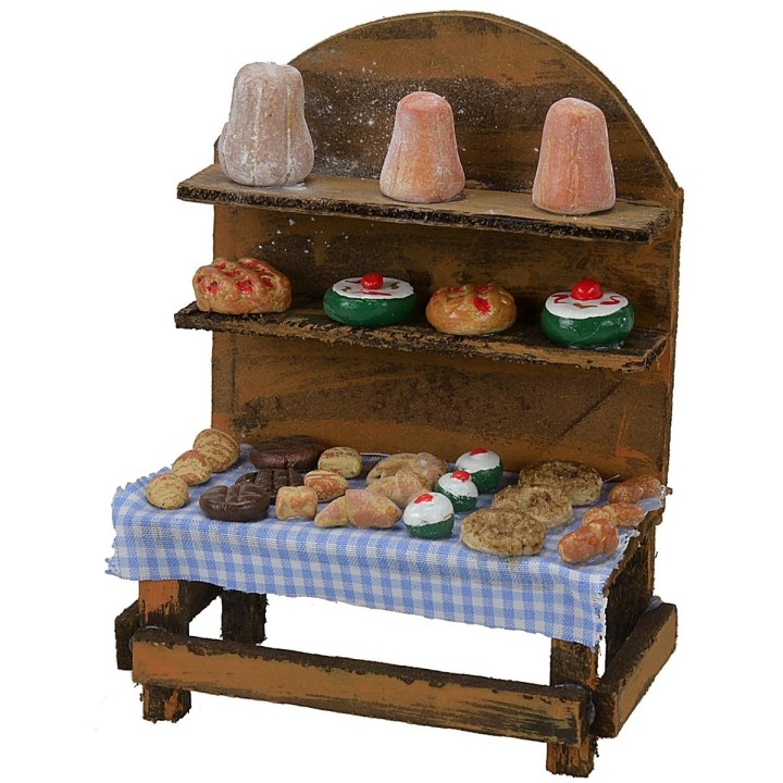 Counter with assorted sweets cm 9,5x5x12,8 h