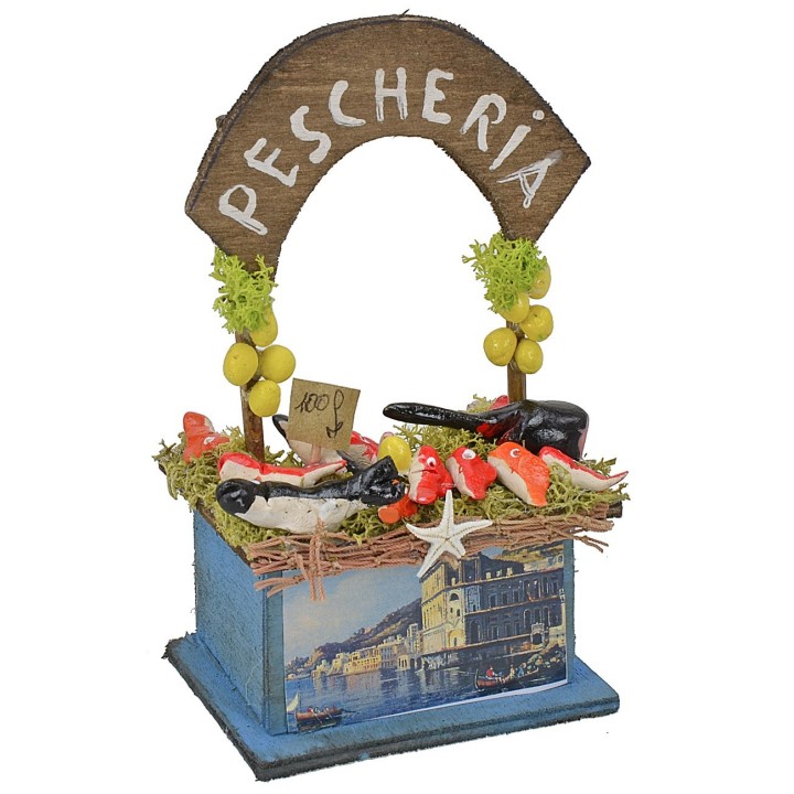 Banco pescheria cm 8,2x6,7x15,3 h