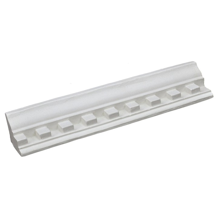 Arquitrabe romano con friso en yeso cm 28,3x4x4,5 h