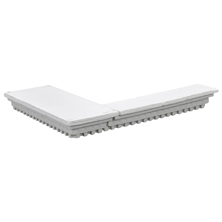 Roman corner architrave in plaster