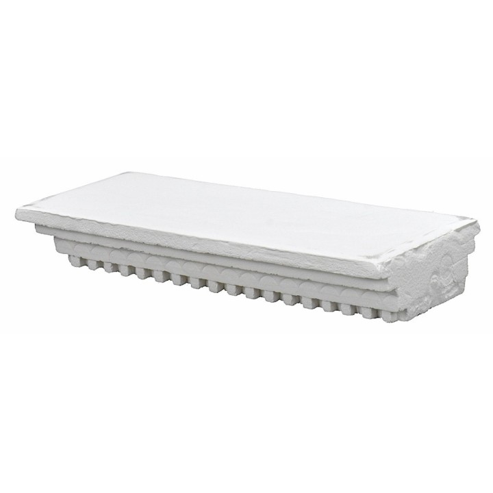 Roman corner architrave in plaster