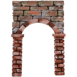 Polystyrene arch 16x25.5 cm Neapolitan nativity scene