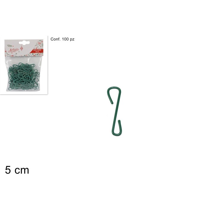 100 x Christmas Tree Bauble Hooks