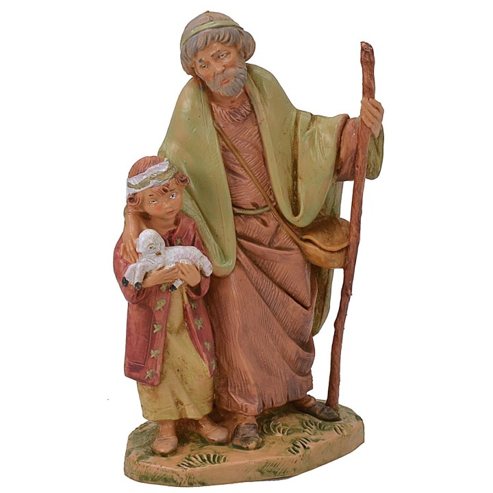 Shepherd with child series 12 cm Fontanini