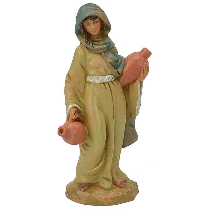 Mujer oriental con jarras 12 cm Fontanini