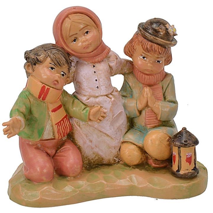 Kneeling children series 12 cm Fontanini