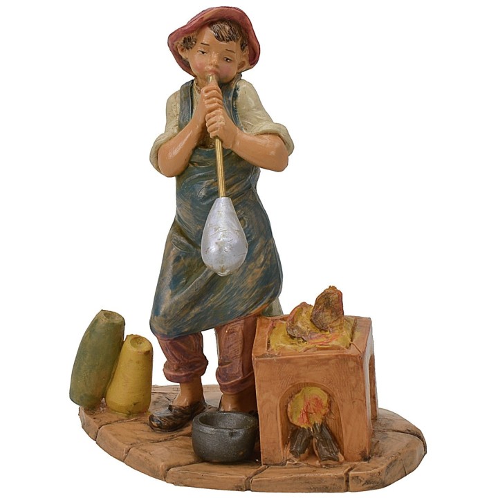 Glass blower 12 cm Fontanini