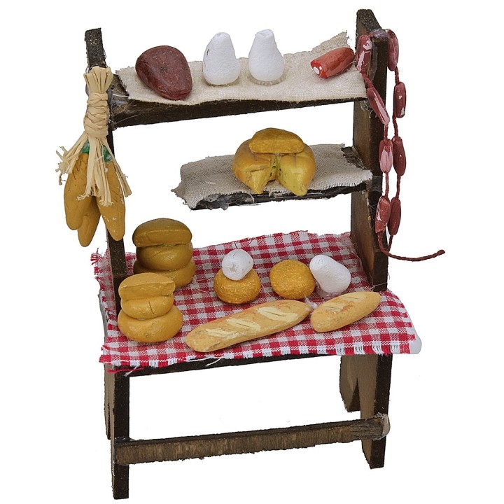 Cheese and salami stand cm 8x5,5x13 h