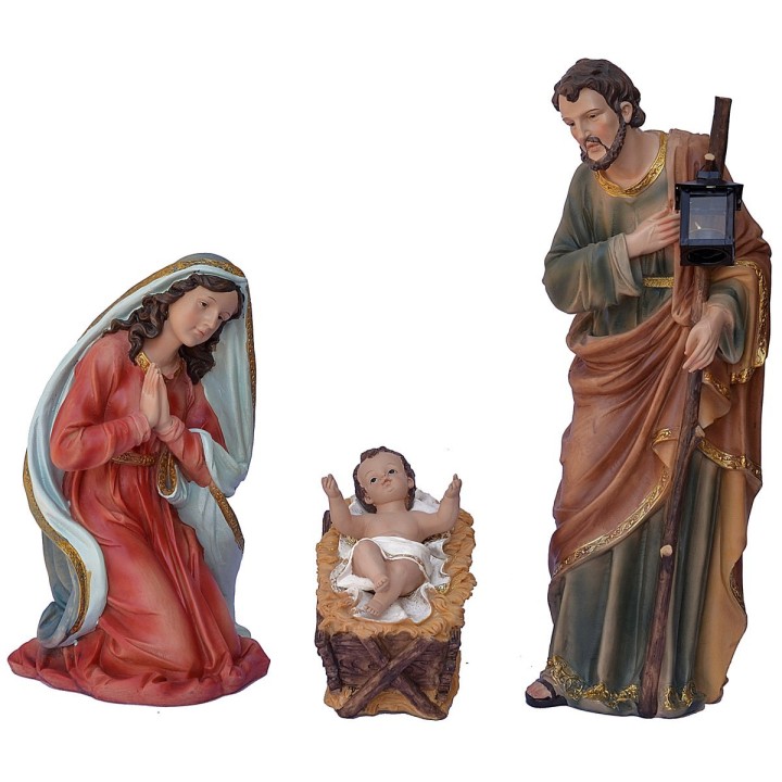 Nativity 3 subjects in resin 60 cm