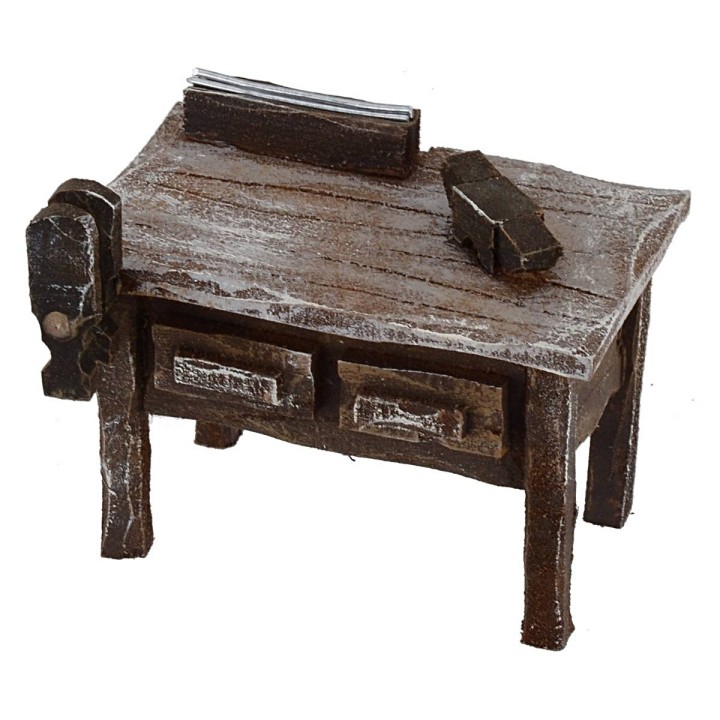 Banco de trabajo para carpintero de 7x4x4,6 cm de altura para