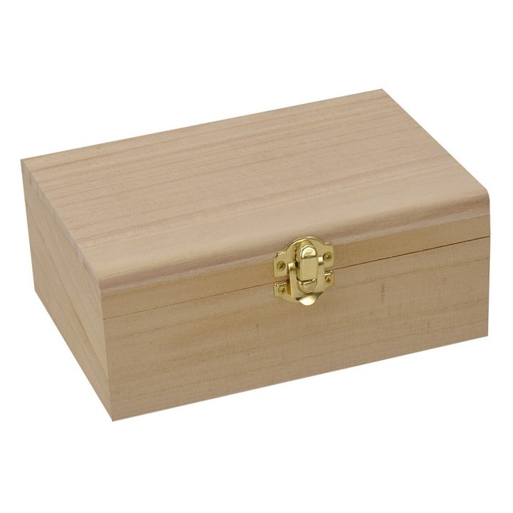 Cofanetto in legno cm 17x12x7 h