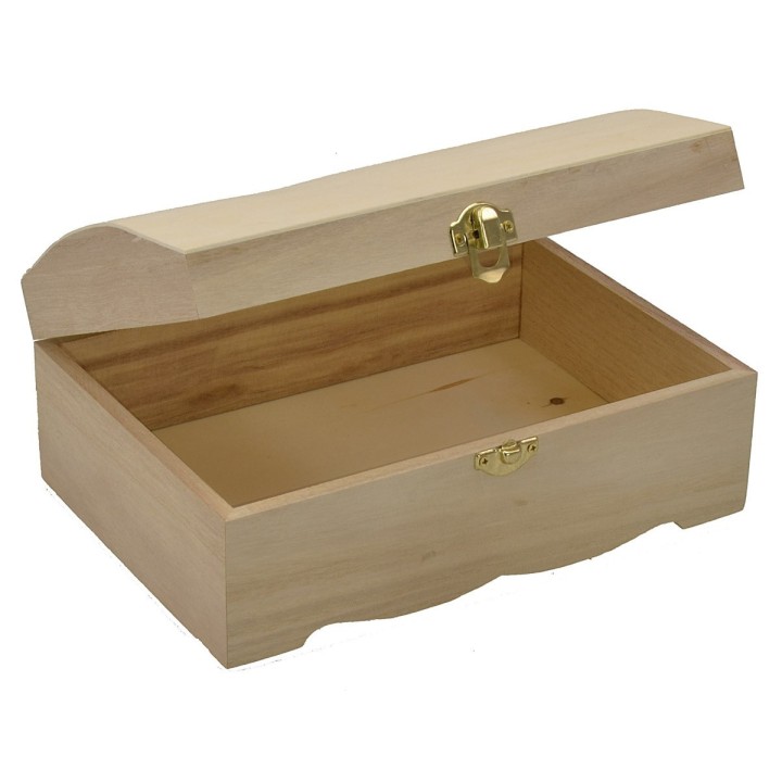 Bauletto in legno cm 22x15,5x9,7 h